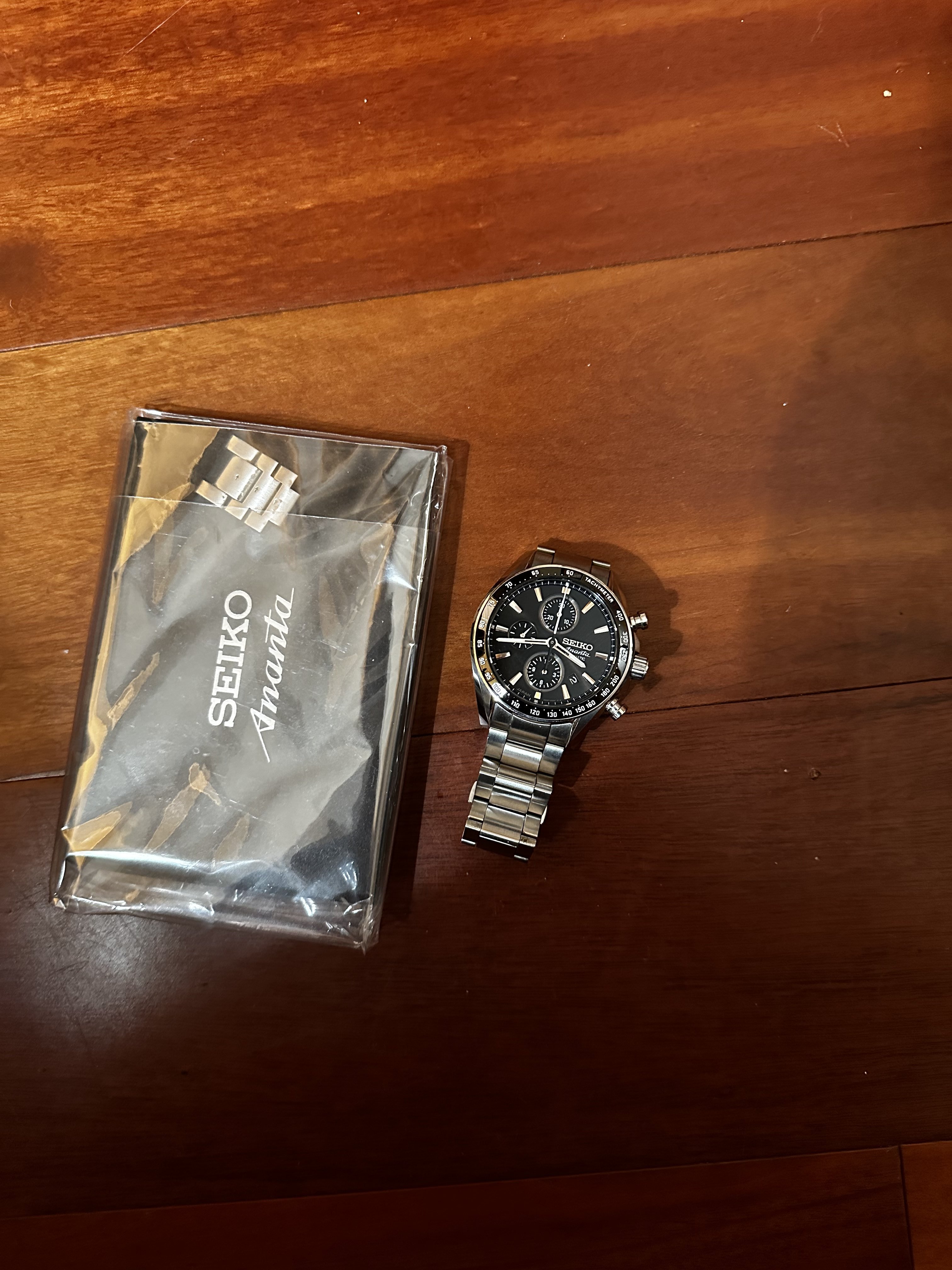 1,100 USD] Seiko SAEH015 6s28 Ananta Column Wheel Chronograph | WatchCharts  Marketplace