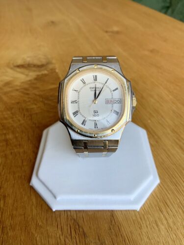 Vintage Seiko SQ 100 6923 5130 Stainless Steel Men s Wristwatch