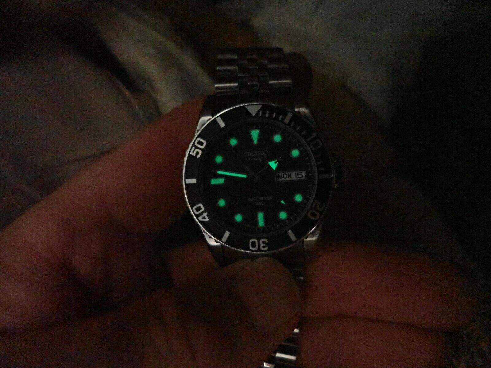 Seiko 7N43-6120 sports mens divers watch | Speedtimerkollektion