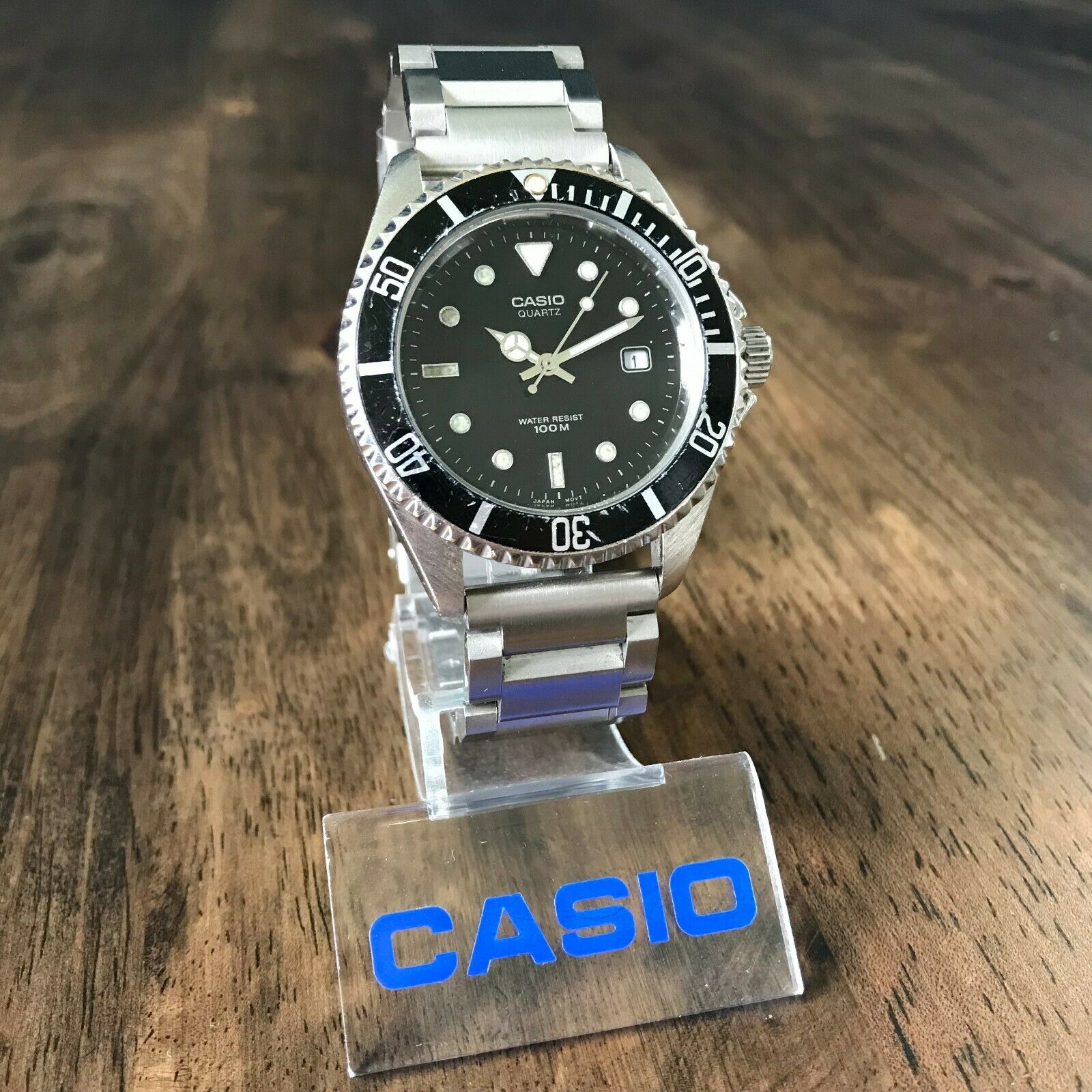 RARE Vintage Casio MTD-1010 Submariner 