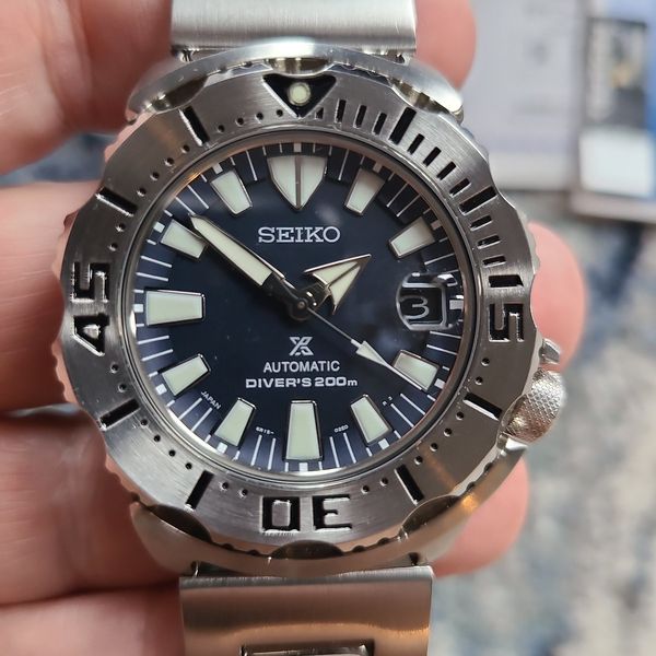 [$550 USD] Seiko szsc003 3rd gen monster navy blue dial | WatchCharts