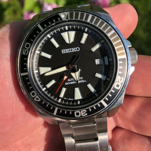 Seiko SRPB51 Prospex Samurai Divers Wristwatch | WatchCharts Marketplace