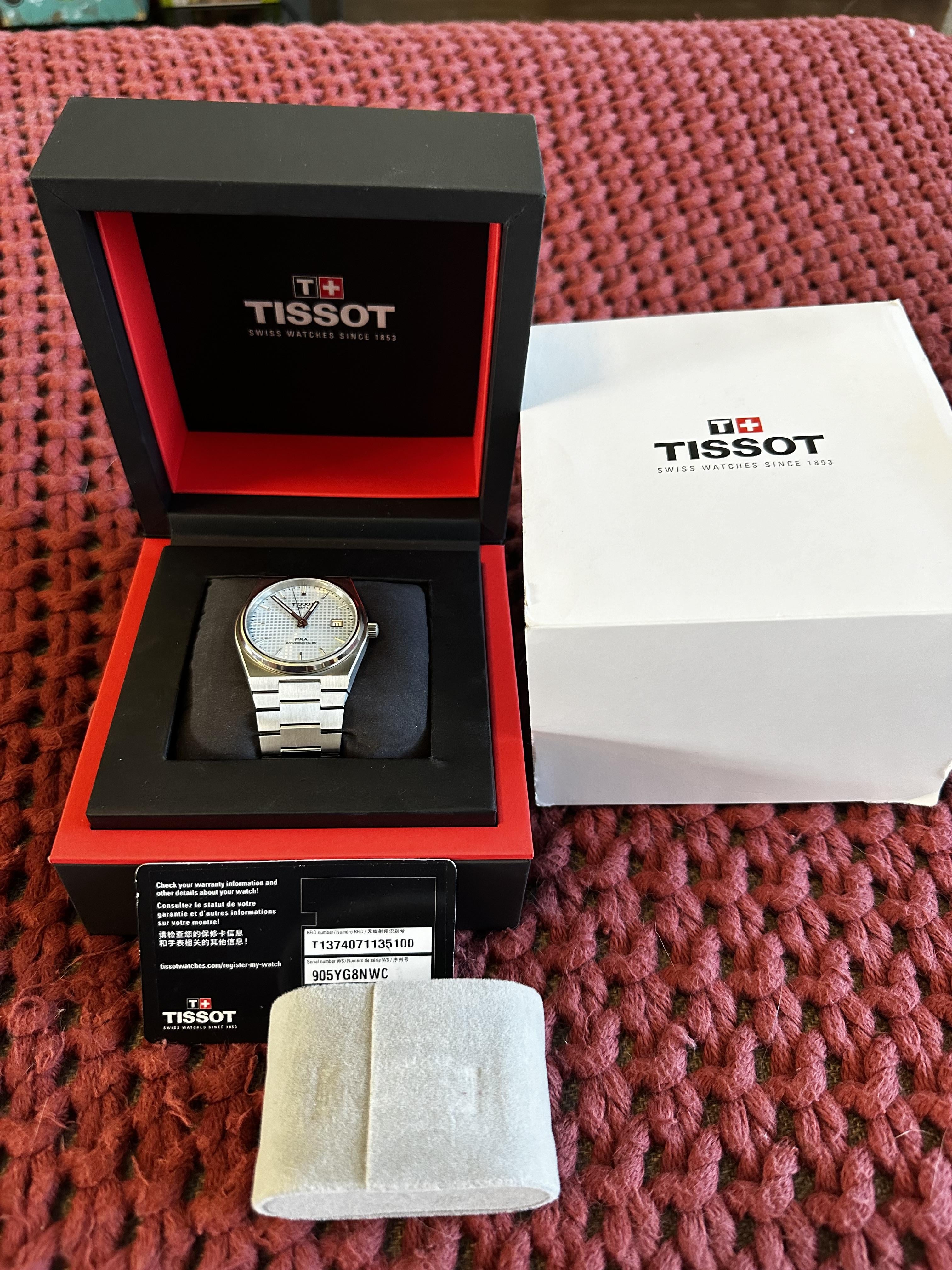 Tissot PRX Powermatic 80 Stainless Steel T137.407.11.351.00