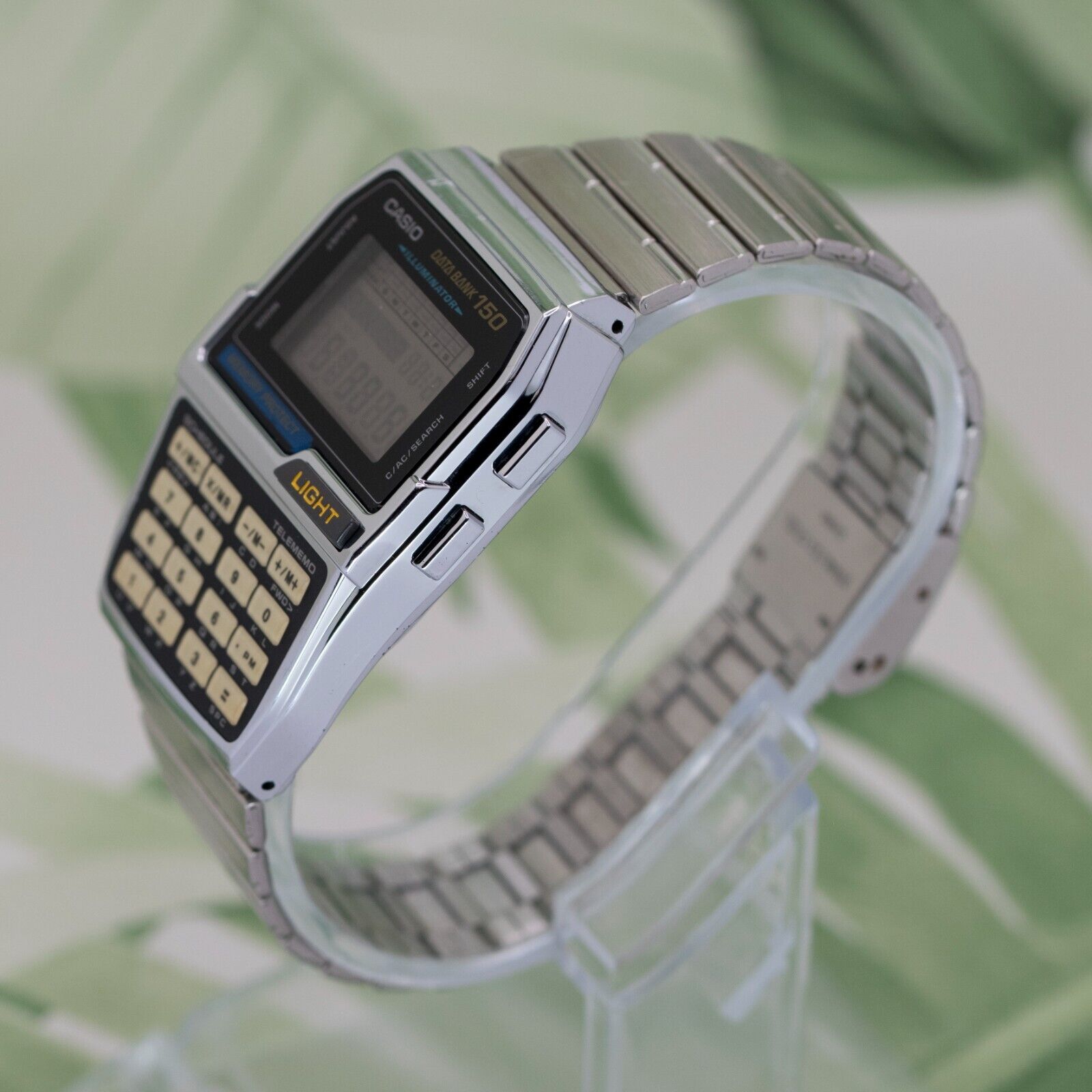 1992 CASIO DBC-1500 DATA BANK 150 VINTAGE DIGITAL CALCULATOR