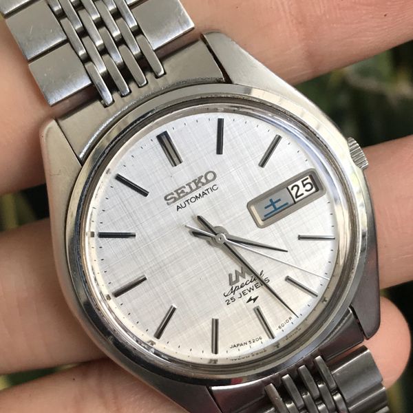 WTS] 1970 Seiko LM Special Linen dial 5206-6010 snap daydate