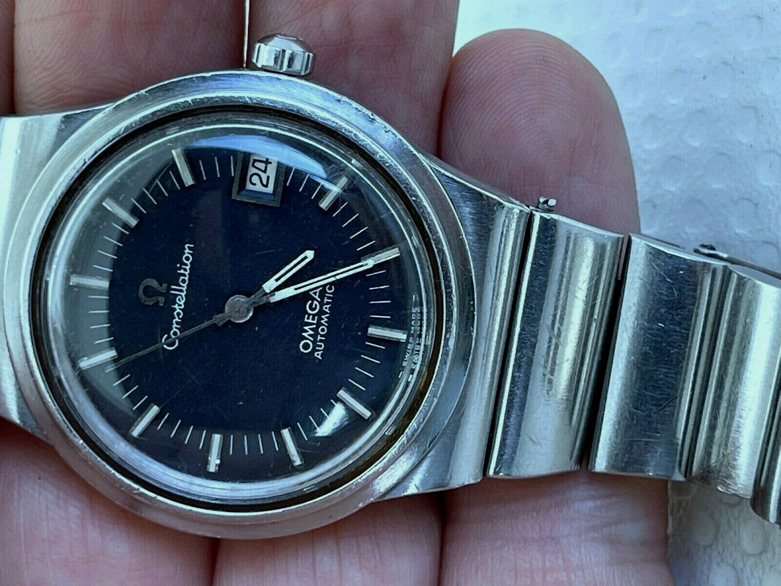 1974 OMEGA Constellation Automatic Original Black Dial 36mm