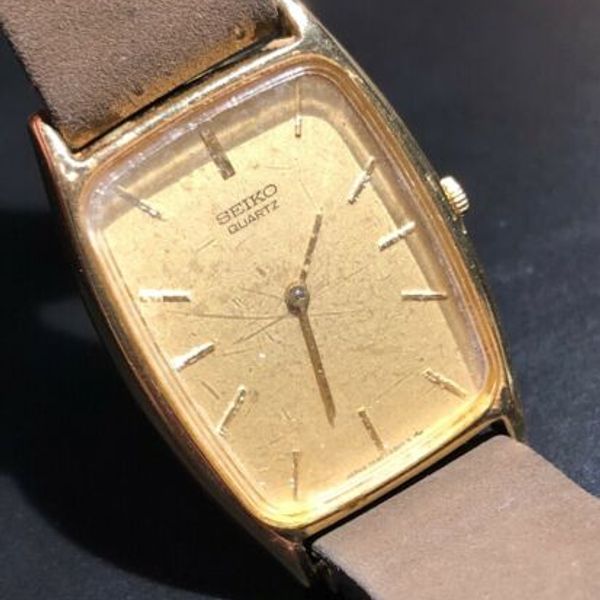 Vintage SEIKOMen's Quartz Watch 7430-5550 . Luxury Watch New Battery  Working | WatchCharts