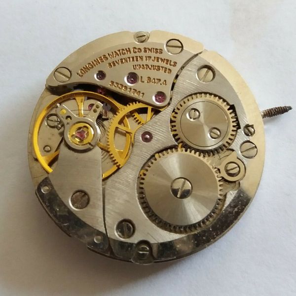 Longines L.847.4 MOVEMENT VINTAGE WATCH | WatchCharts