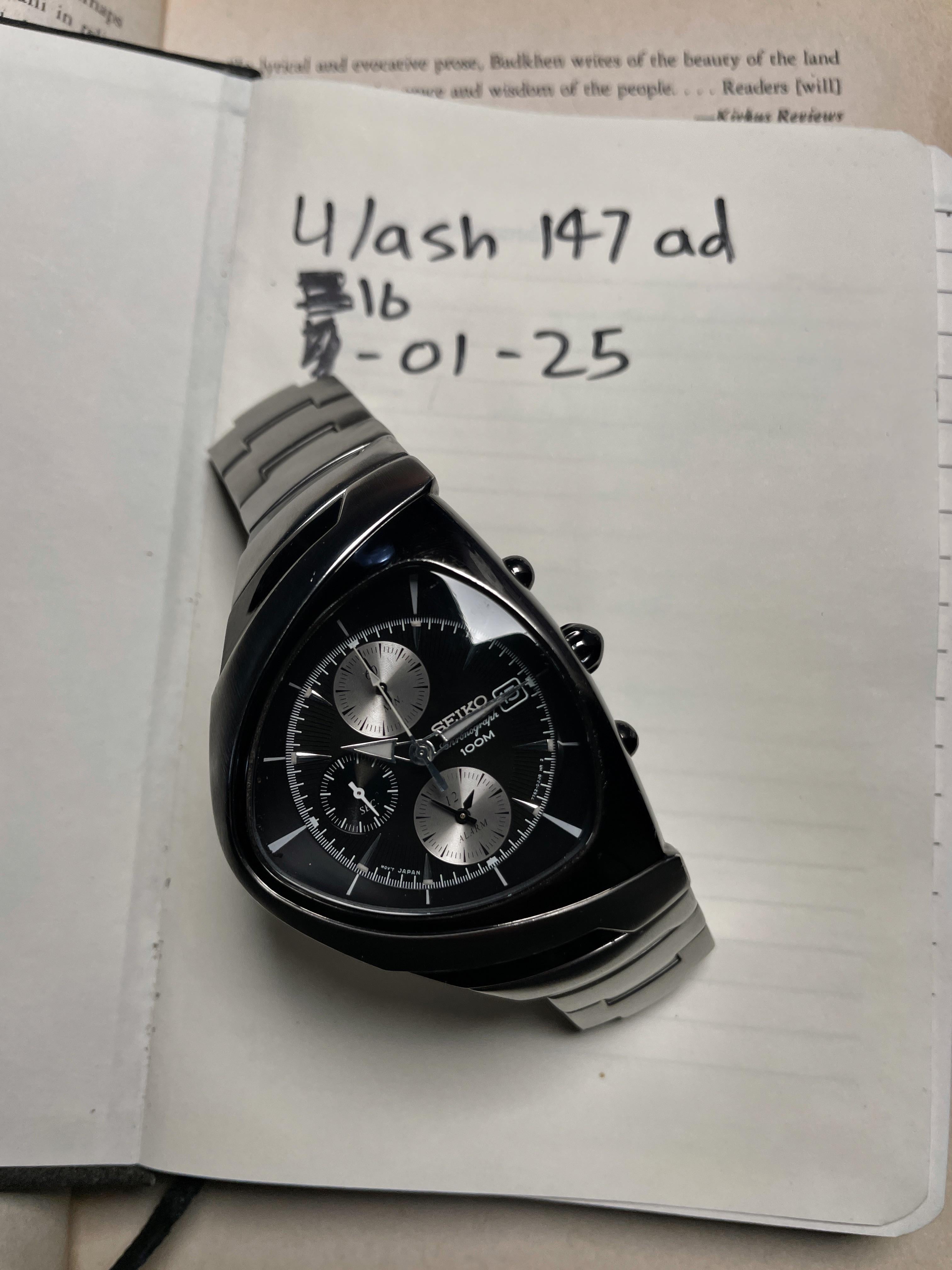 WTS] Rare and Discontinued Seiko Ventura Chronograph | Ref. 7T62