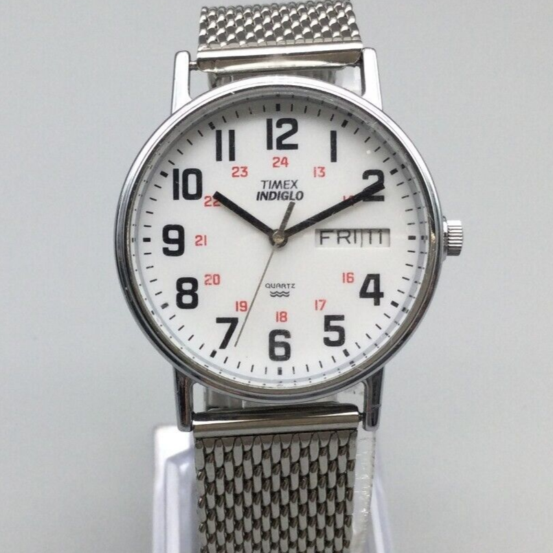 Orologio Timex Easy Reader Uomo 38mm – Cinturino In Acciaio Inox, Impermeabile 30m, Indiglo - 2