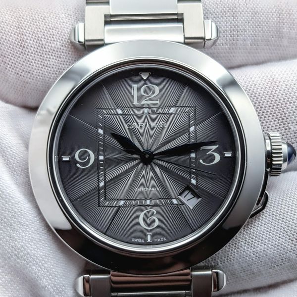 [WTS] Cartier Pasha De Cartier Anthracite Grey Dial WSPA0026 Boxx and ...