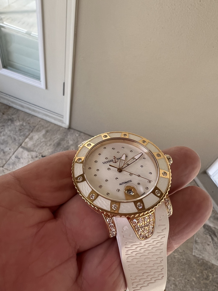 FS ULYSSE NARDIN Lady Marine Diver Starry Night Rose gold diamond