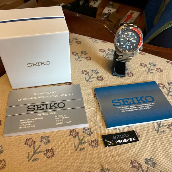 Orologio Seiko Prospex Subacqueo 1000 Metri Blu S23635J1 :: Sorelle Ronco