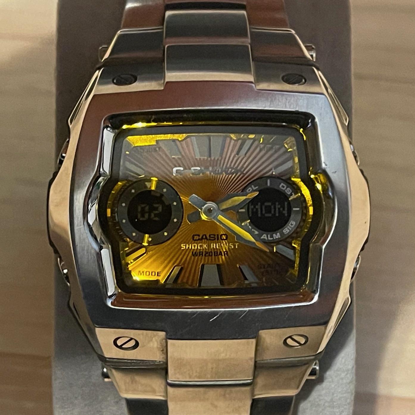 WTS] Casio G-Shock G-011D-4A “The Cube” Copper Dial Steel Analog