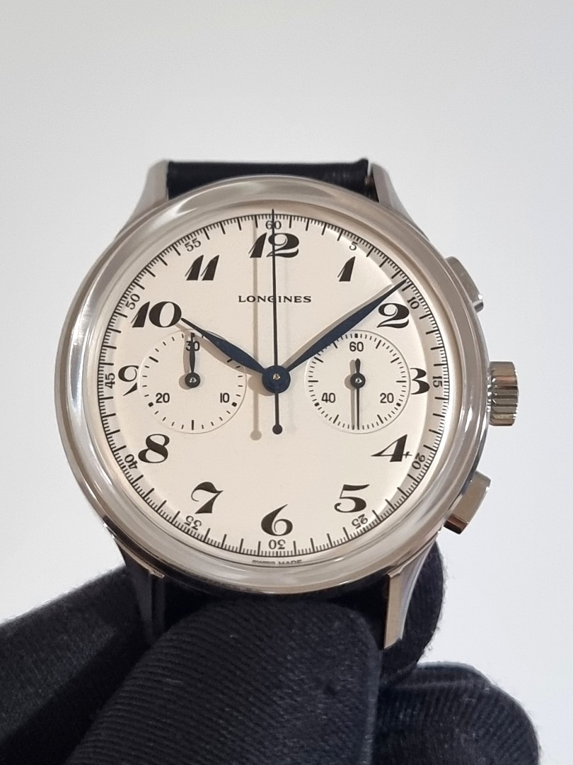 LONGINES HERITAGE CHRONOGRAPH BREGUET NUMERALS CHRONO 1946