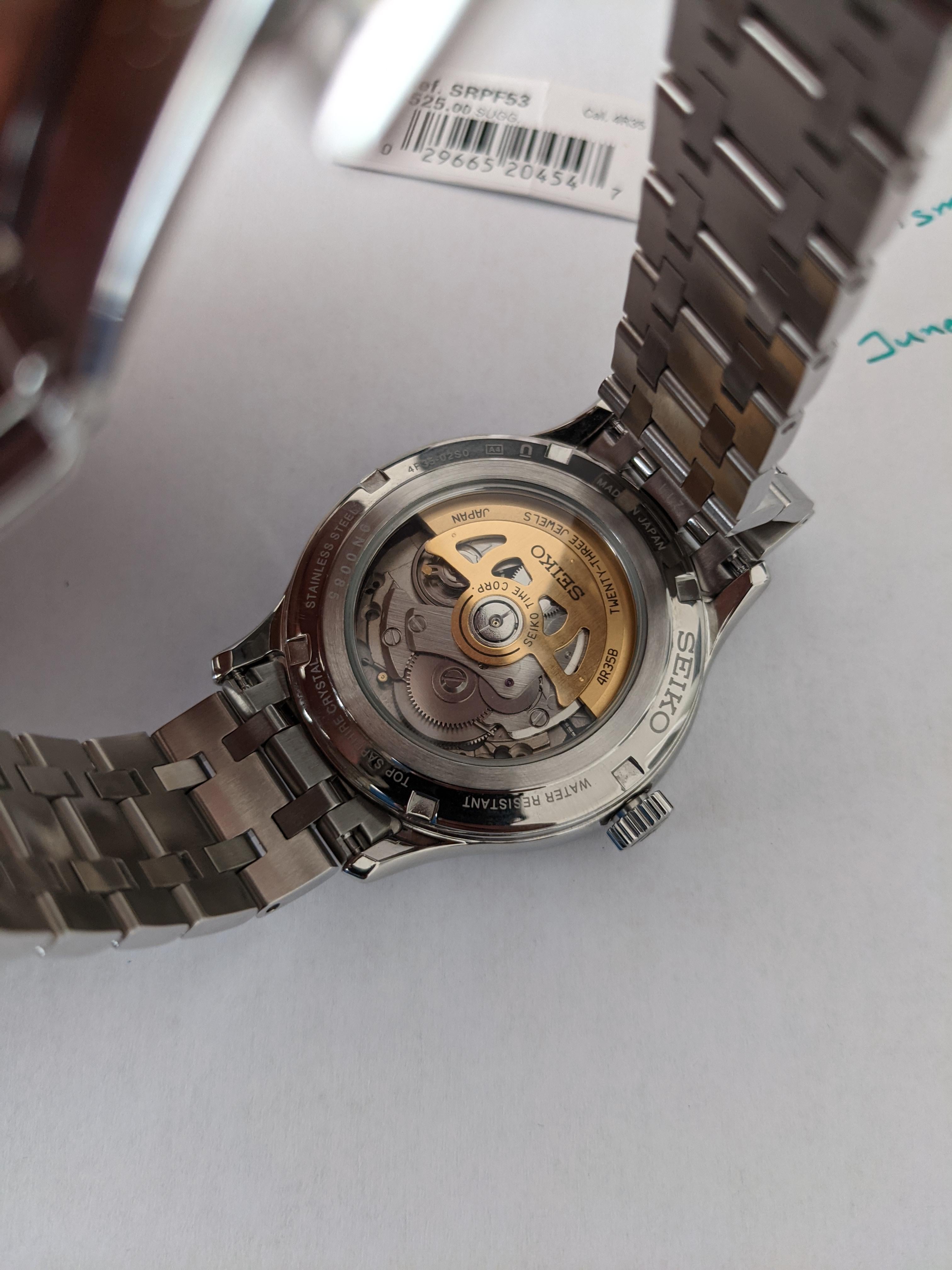 WTS] Seiko Presage SRPF53 . 450 shipped. | WatchCharts