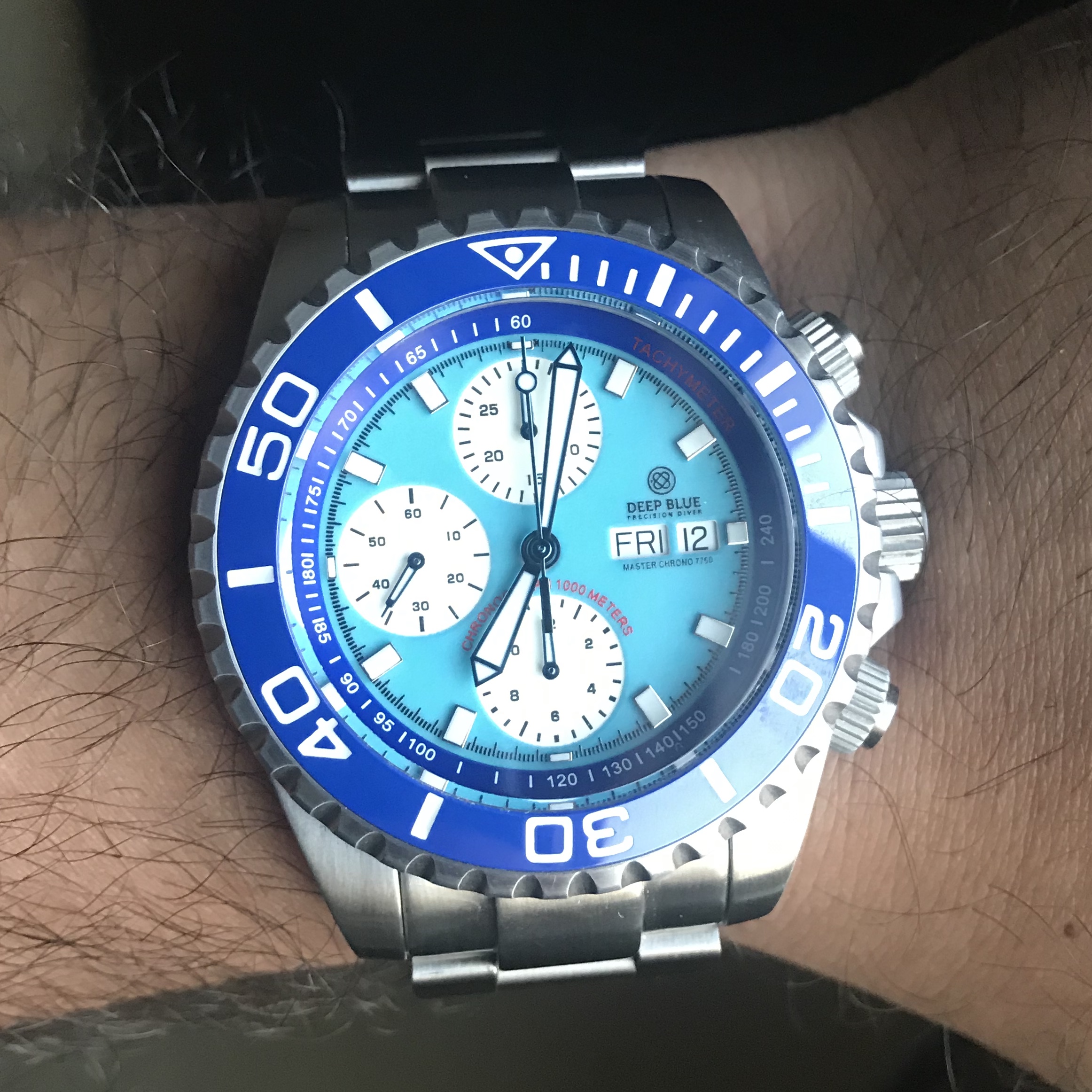 Deep blue master chrono 7750 review hotsell