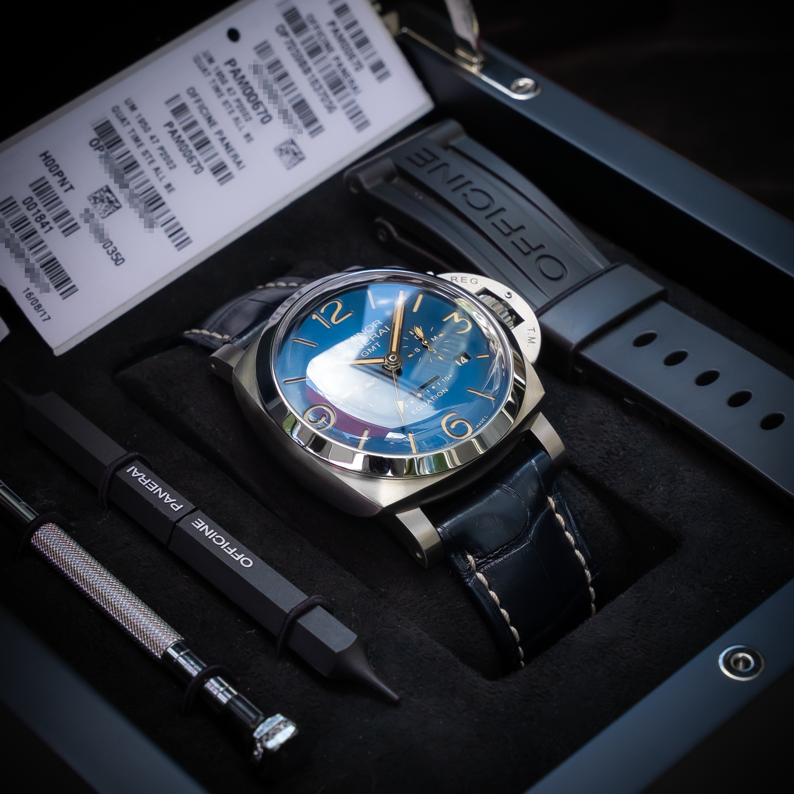 Panerai Luminor Equation of Time 8 Days PAM00670 PAM 670 Box