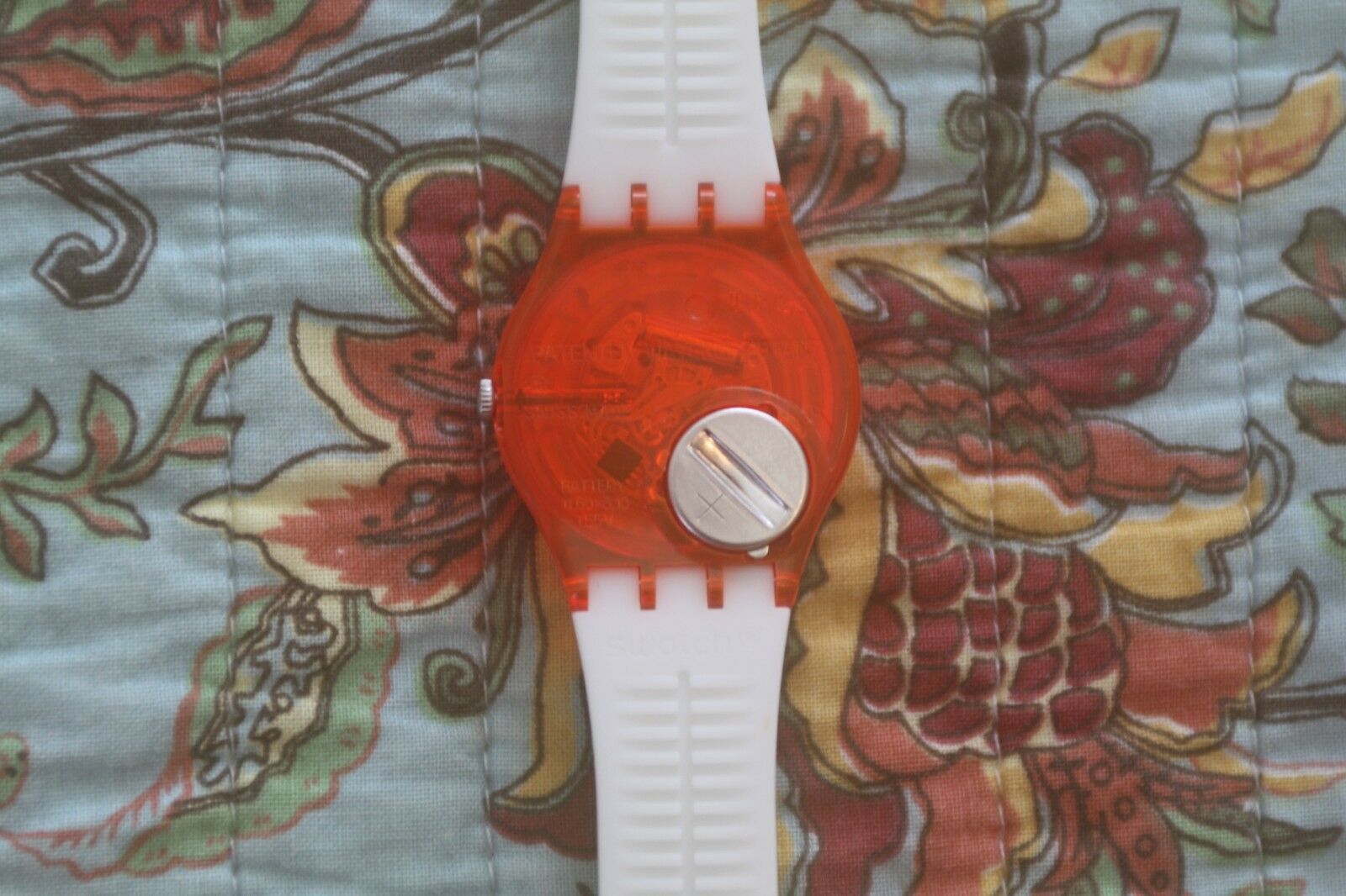 Swatch Gent Orange Zebra GO107 - year 2011 Swatch (2011) Unisex  main image 2