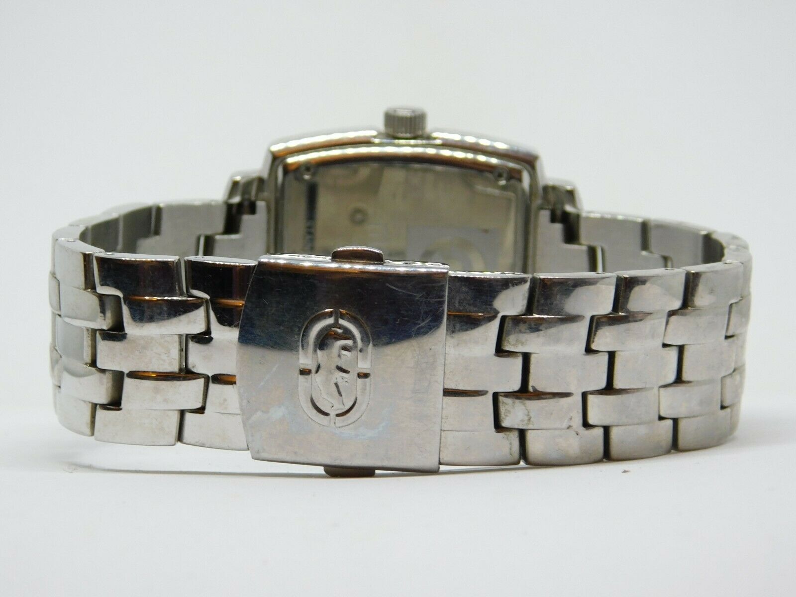 Massive Heavy Marc Ecko 00-829-1972 All Stainless Steel 