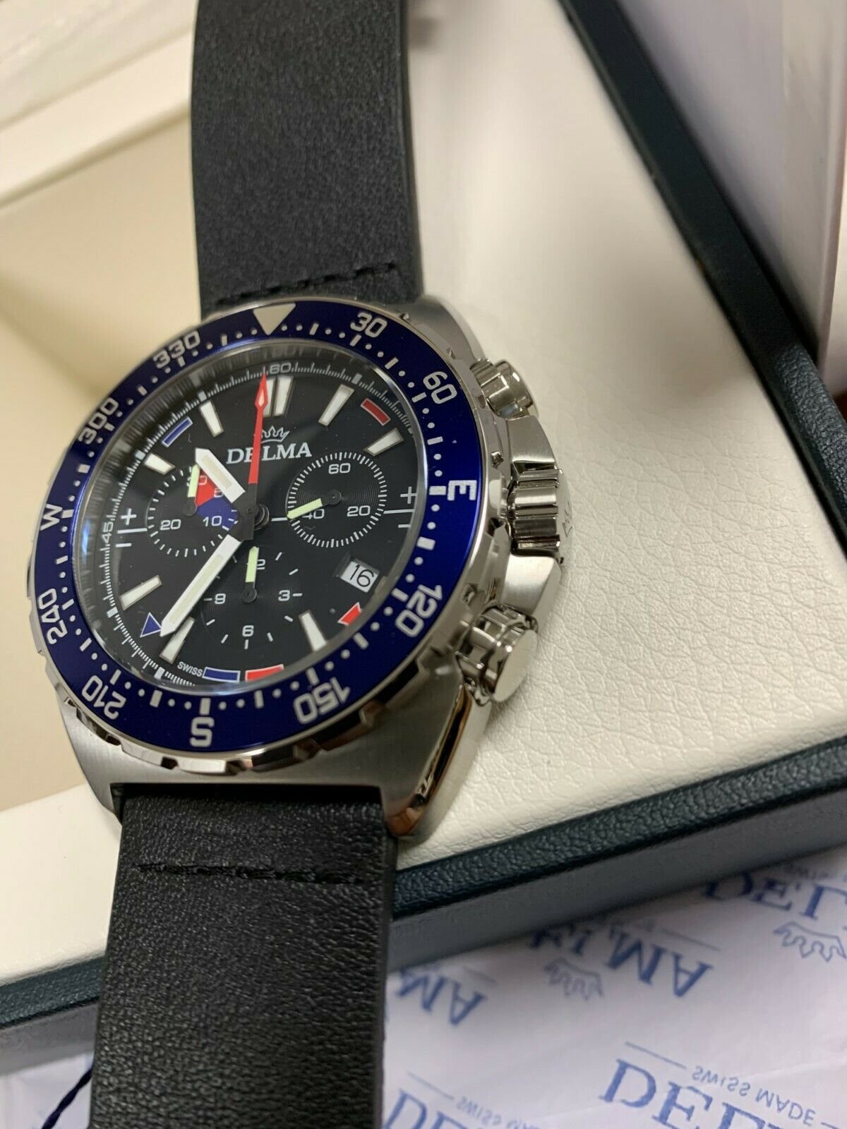 Delma oceanmaster outlet chronograph