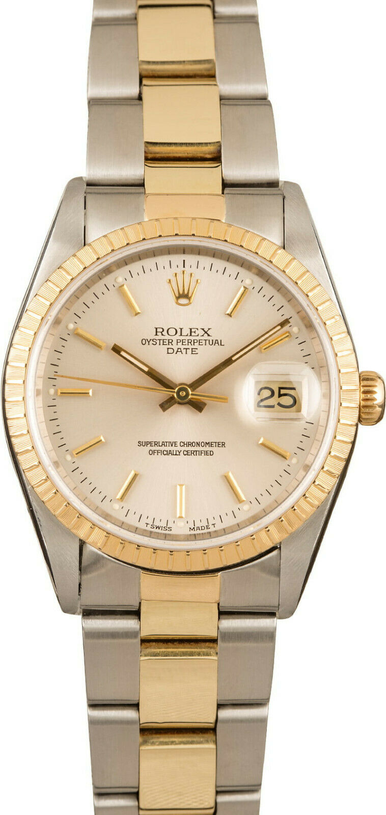 rolex oyster perpetual date gold price