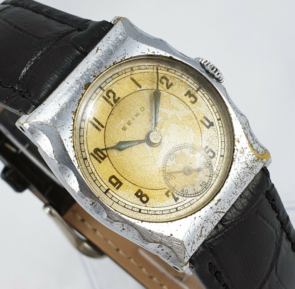 Vintage Seiko 673821 Staybrite Manual Hand Winding Japan Rare