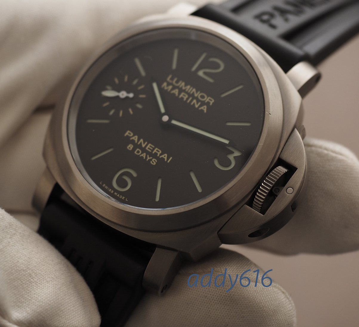 FS Panerai 564 PAM564 Luminor Base 8 Days Titanium 44mm Q series