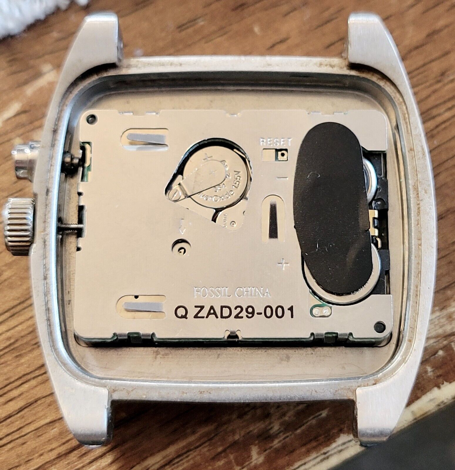 FOSSIL KALEIDO　AM-3534　２フェイス　クオーツ稼働品 Fossil Kaleido Men's Watch, Animated Dial Plain to Pattern