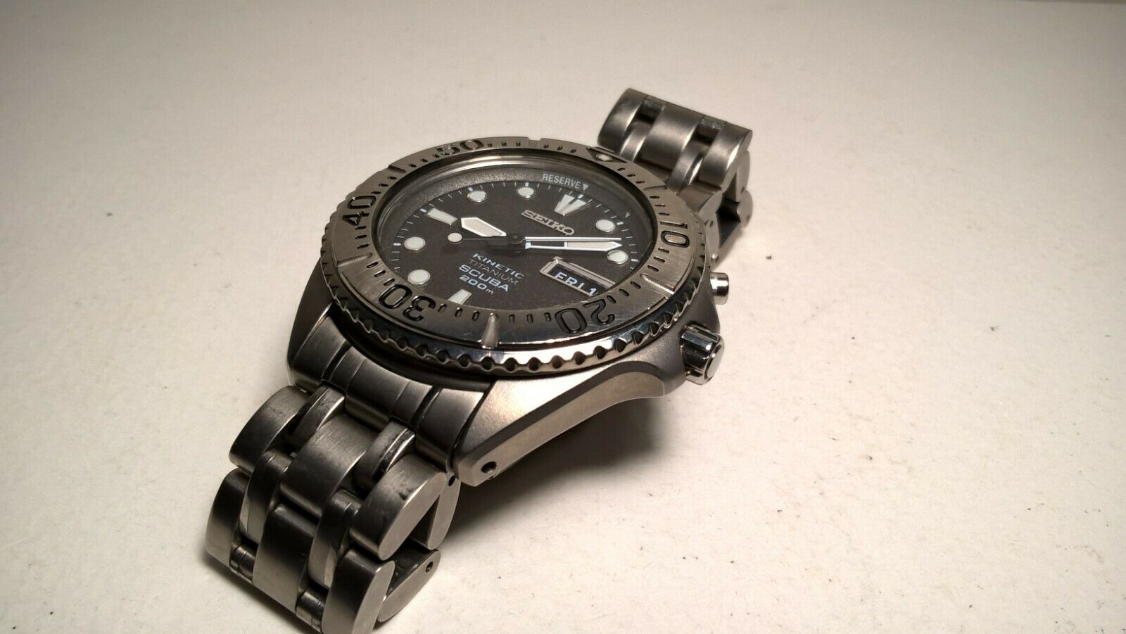 Seiko Prospex SBCZ005 5M63-0B40 2nd Gen Gray Ghost Titanium