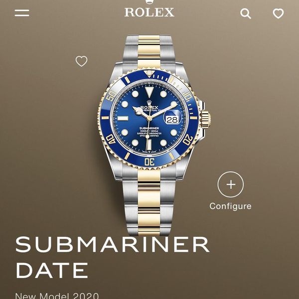 41mm submariner two tone