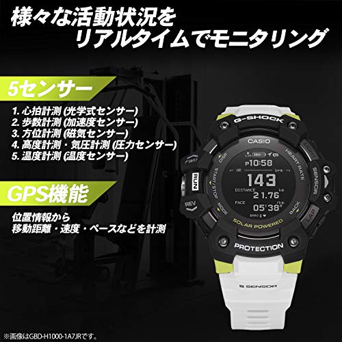 Casio] Watch G-Shock G-SQUAD GBD-H1000-8JR Men's Gray | WatchCharts  Marketplace