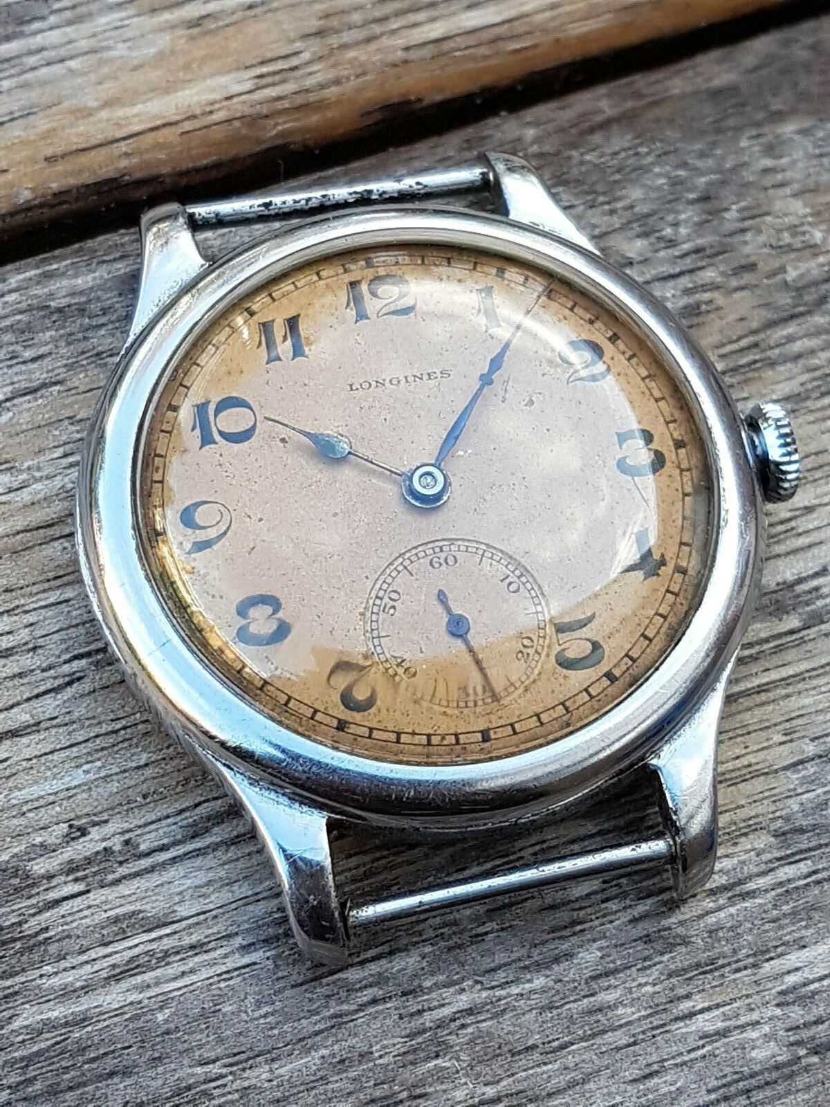 Longines Gents watch 1934 Fully working hinged caseback