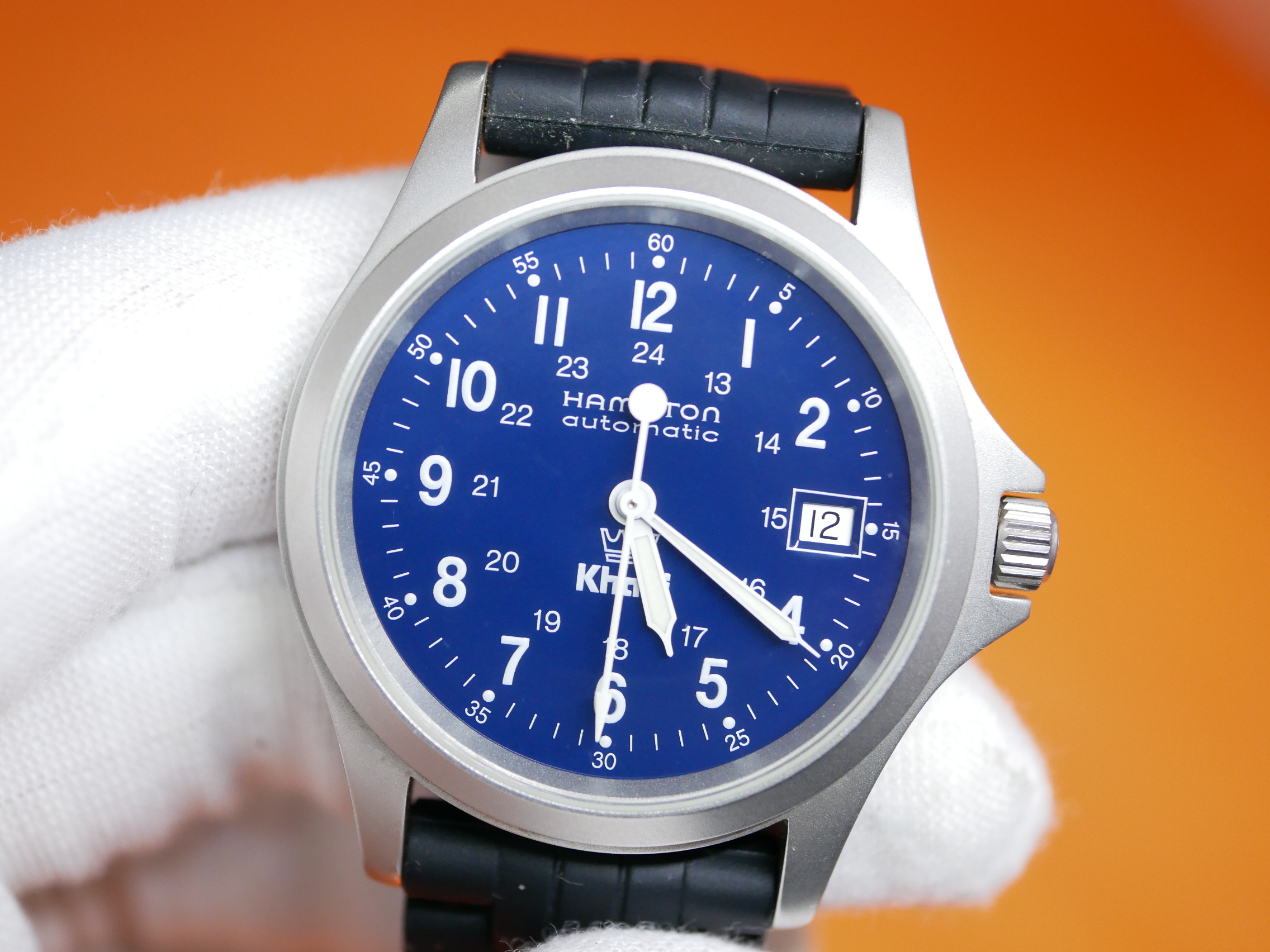 WTS] Hamilton Khaki King Automatic 37.5mm Blue Dial 9823 for $259
