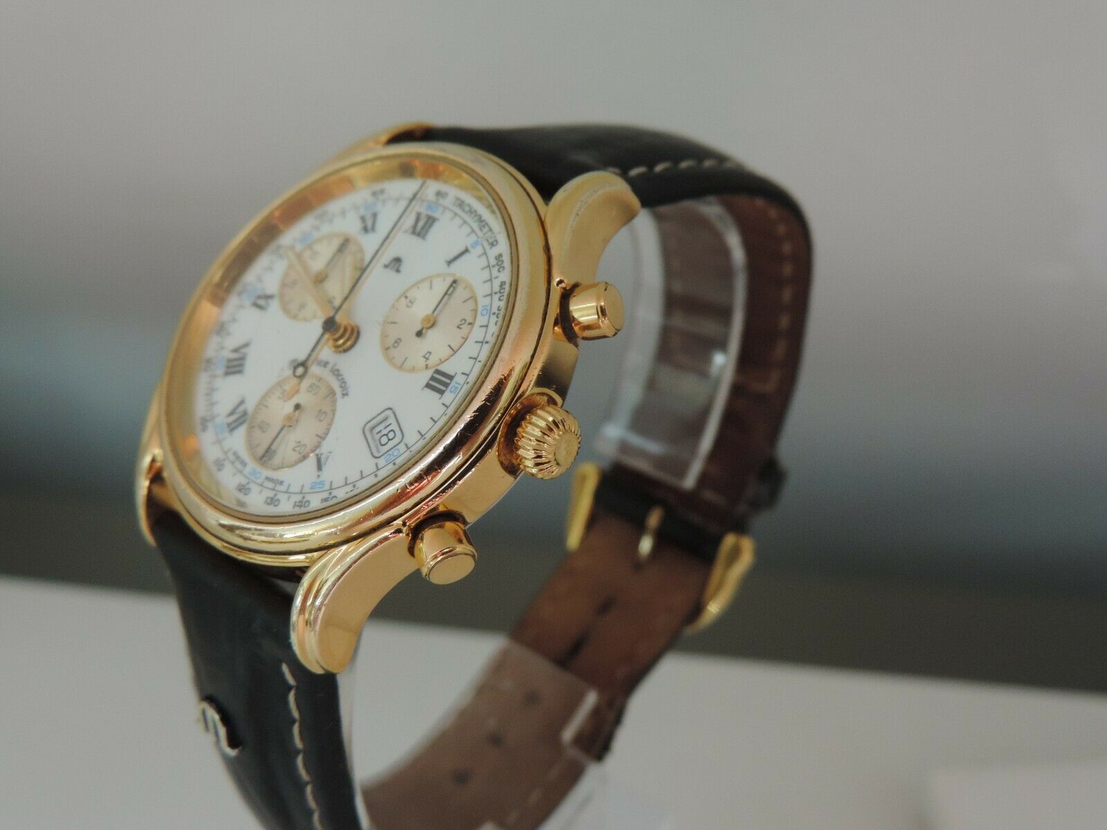 Maurice Lacroix Schleppzeiger Chronograph Rattrapante Ref. 04663