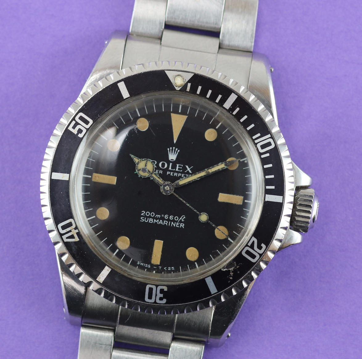 FS 1969 Rolex Submariner ref. 5513 Meters First Watch with