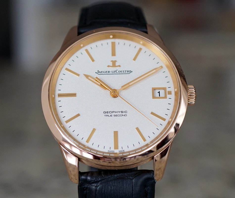 Jaeger LeCoultre Geophysic True Second Pink Gold 8012520