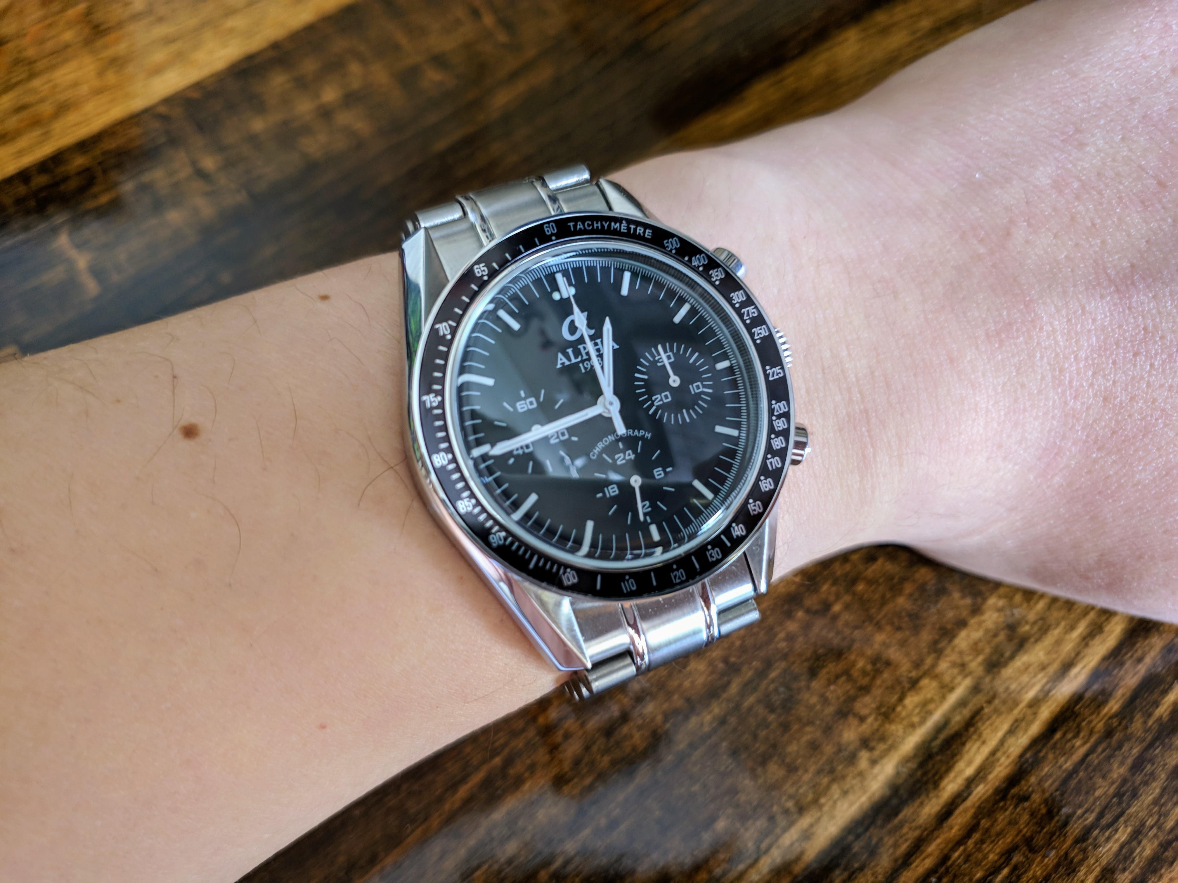 WTS Alpha Speedmaster Homage WatchCharts Marketplace