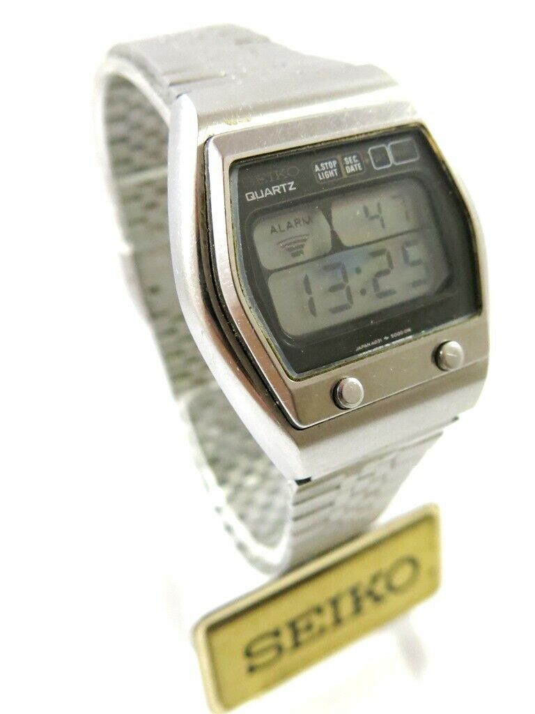 セイコーデジタル　A031ー5000 RARE Vintage Seiko A031-5000/ Quartz Stainless Steel LC