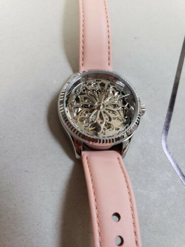 Fossil Rye Automatic Pink Leather Watch BQ3807 | WatchCharts