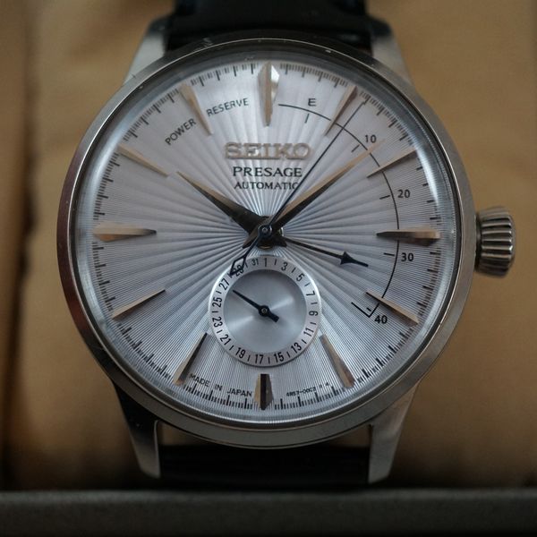 [WTS] Seiko Presage SSA343J1 4R57 Power Reserve Ice Blue Cocktail Time ...