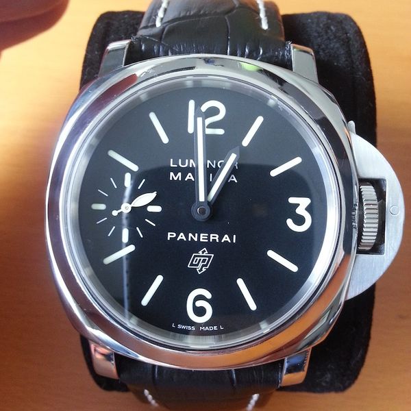 PANERAI PAM 005 LOGO LUMINOR MARINA MANUAL WIND 44MM WATCH | WatchCharts
