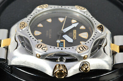 Seiko 5M23-7A00 SBBW001 Starfish Diver AGS/Kinetic 200m Works well