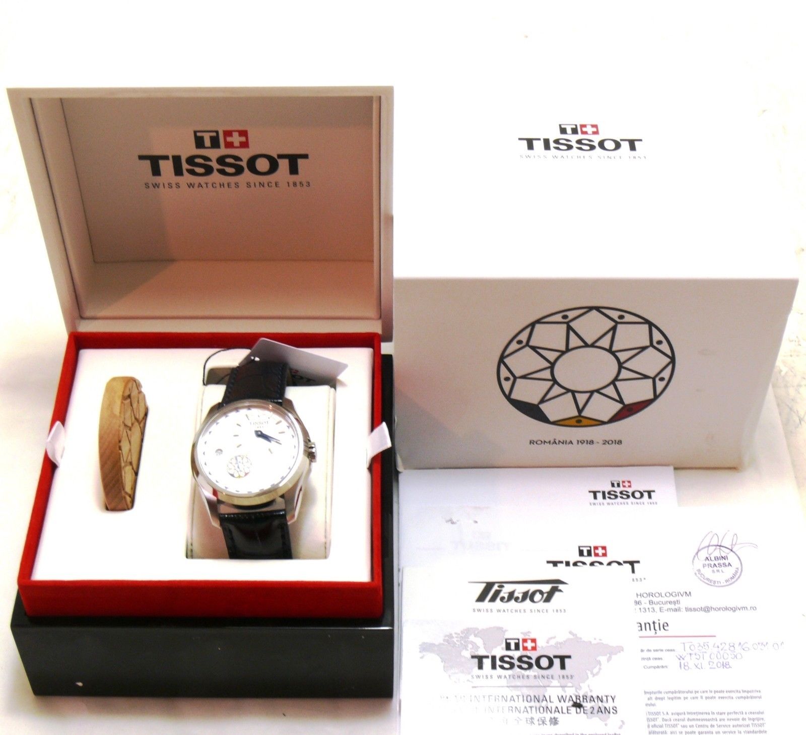 Tissot Couturier Small Second Romania 1918 2018 Limited Edition