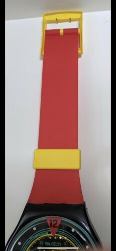 Swatch Watch Maxi Navigator Gb707 Mgb707 Wall Collectible