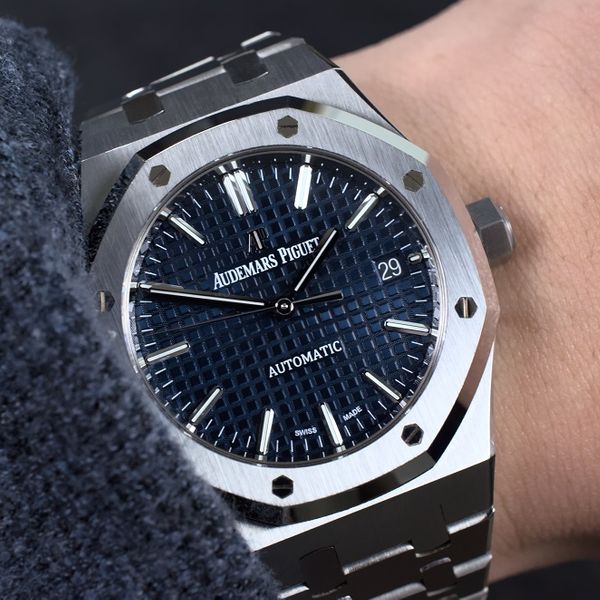 FS: Audemars Piguet Royal Oak Blue Dial 15450 | WatchCharts