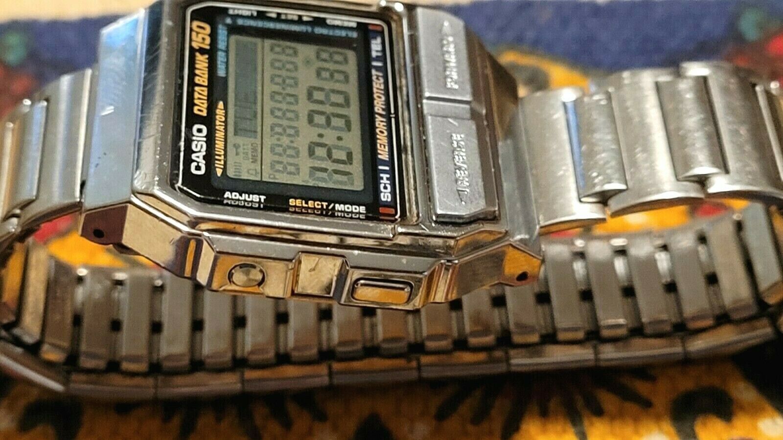 Vintage Casio Databank 150 DB-1500 Module 1479 Real Illuminator
