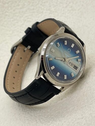 Vintage Oris Conquistador Automatic 17 Jewels Day Date Watch Great