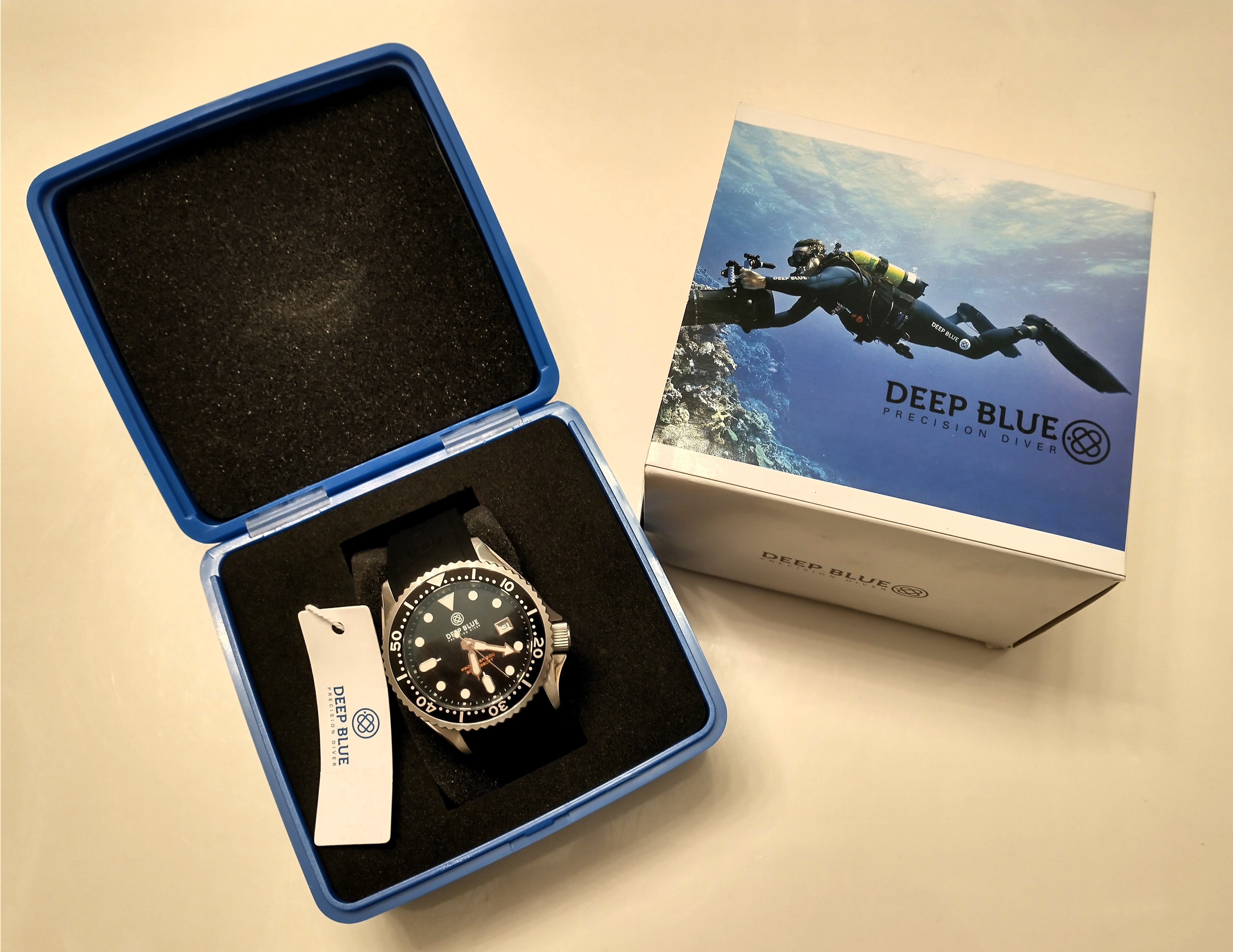 FS: Deep Blue Pro Diver 200 Quartz with Black Dial [$95 USD