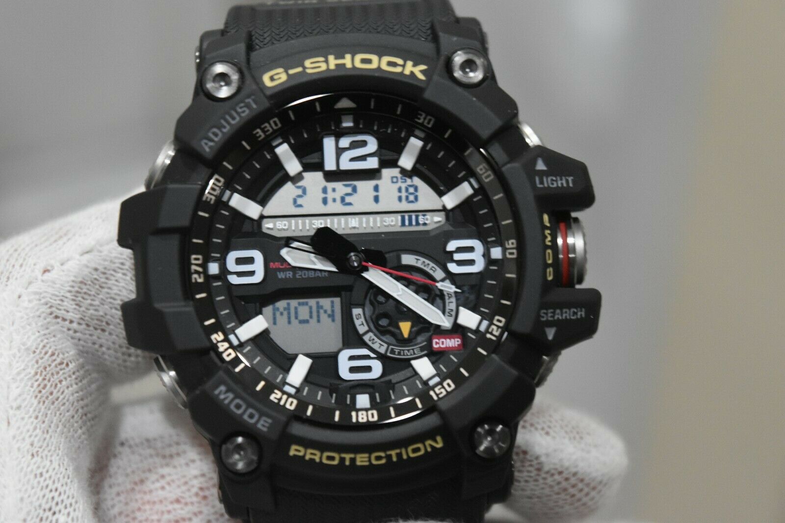 Casio Gg 1000 1adr Mudmaster Men Sport Wristwatch Black Watchcharts